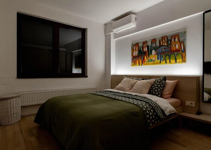 Apartman Downtown Wabi-sabi Loft Terrace&jacuzzi Old Town