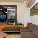 Apartman Downtown Wabi-sabi Loft Terrace&jacuzzi Old Town Bukarest